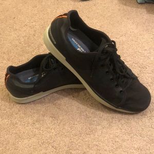 Skechers Men’s Black Canvas Sneaker